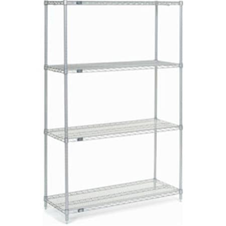 Designed To Furnish Nexel Chrome Wire Shelving, 42 x 18 x 74 in. DE2970034